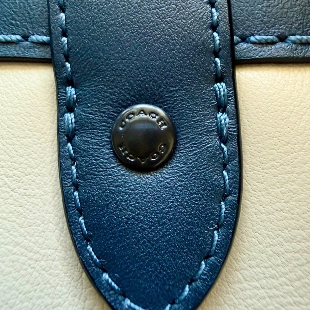 Coach Multicolor Quilted Leather Field Tote 40 Bag - Picture 9 of 12